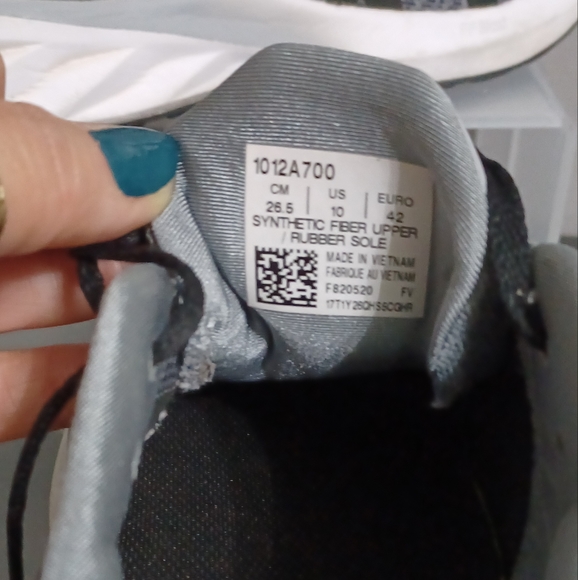 Asics Roadblast Running Shoe Size 10 sheet  rock black - Picture 10 of 10